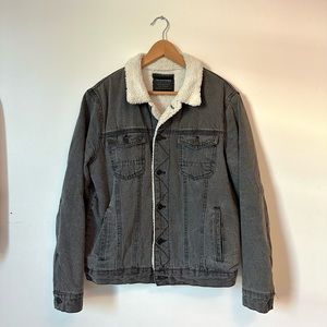 Furry Jean Jacket (7 Diamonds)